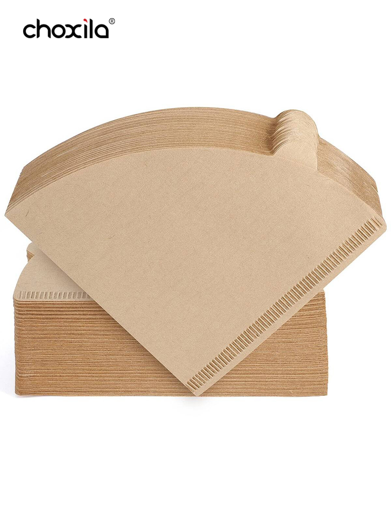 Coffee Equipment Machine - 40 Stück/100 Stück/200 Stück Kaffeefilterpapier, V-förmiger