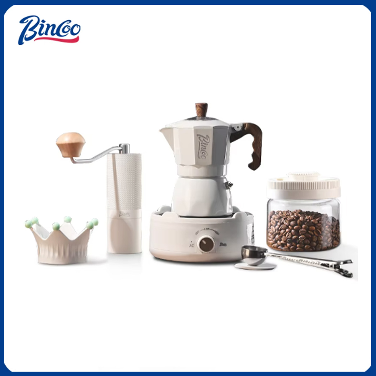 Coffee Equipment At Home - Bincoo Dual Valve Moka Pot Espressomaschine,