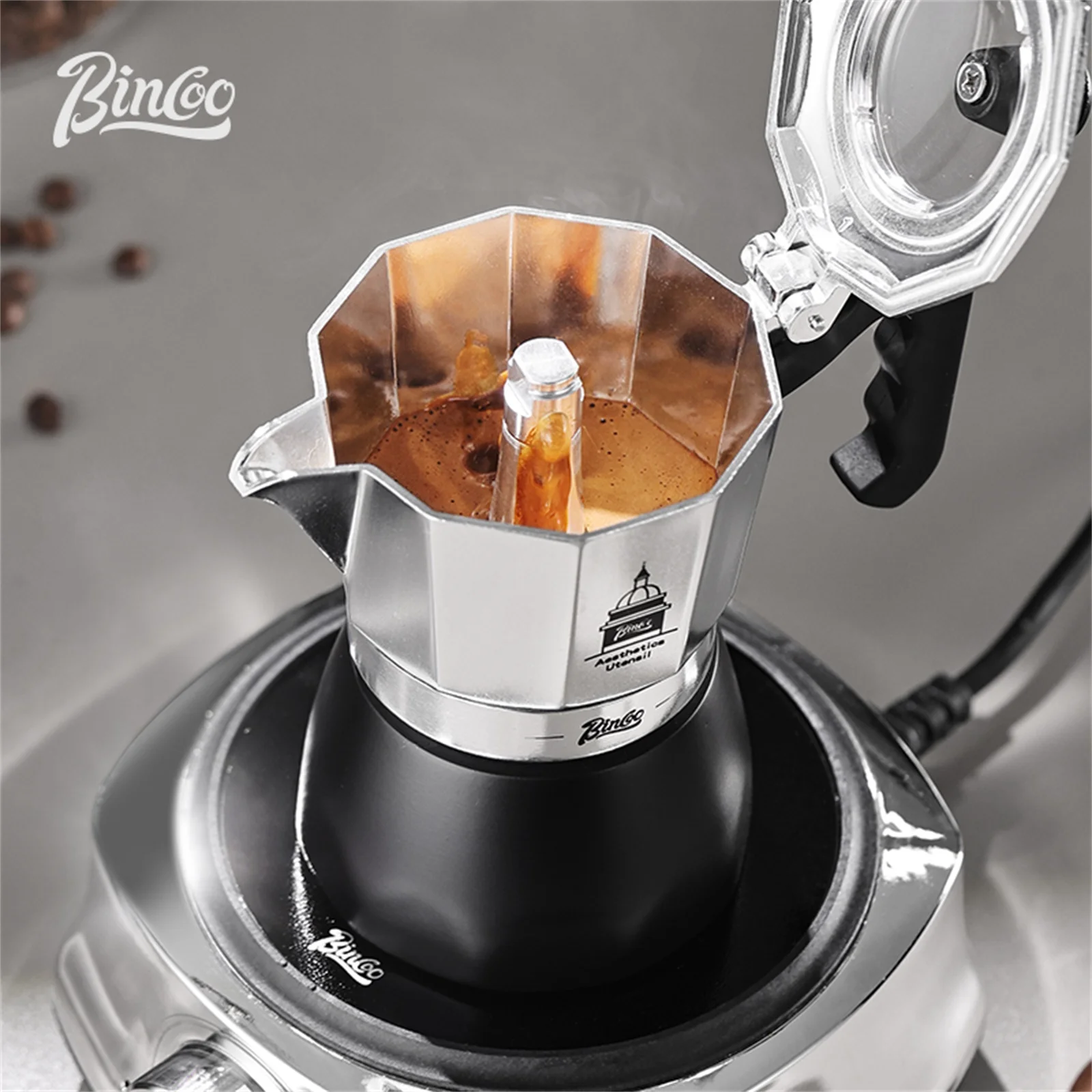 BINCOO Doppelventil-Moka-Topf, – Coffee Equipment Machine Bewertung und Preis
