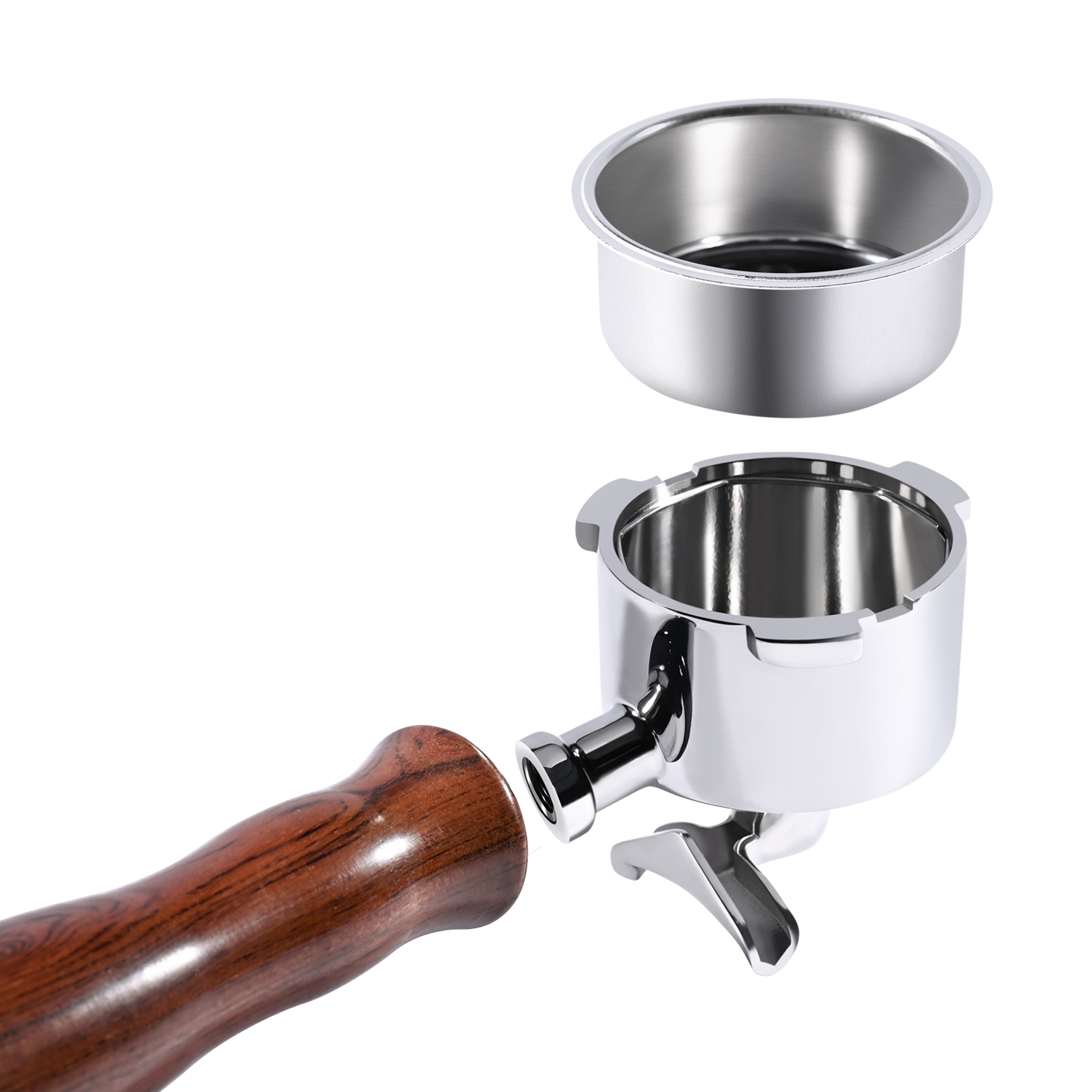 51 mm Doppelauslauf-Kaffee-Sie – Coffee Equipment Machine Bewertung und Preis